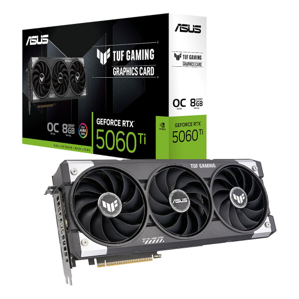 Asus GeForce RTX 5060 Ti 16GB GDDR7 TUF Gaming OC Κάρτα Γραφικών Κωδικός 90YV0MG0-M0NA00