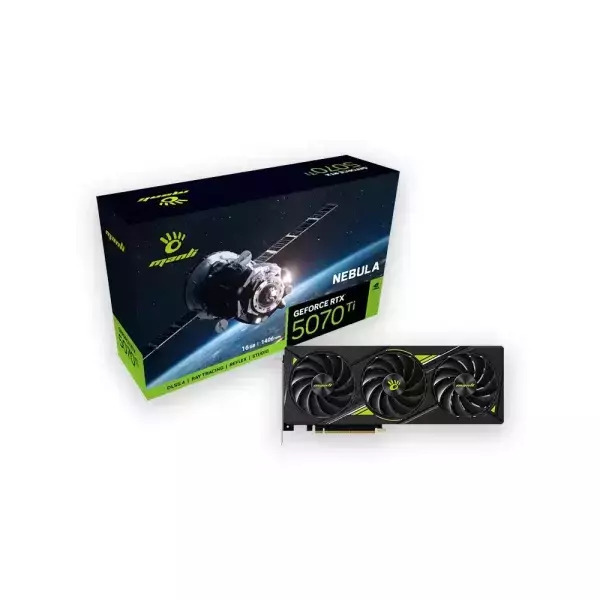 Manli GeForce RTX 5070 Ti 16GB GDDR7 Nebula Κάρτα Γραφικών Κωδικός N765507TIM36390