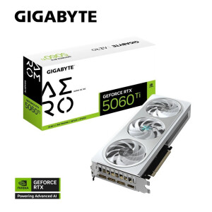 Gigabyte GeForce RTX 5060 Ti 8GB GDDR7 Aero OC Κάρτα Γραφικών Κωδικός GV-N506TAERO OC-8GD