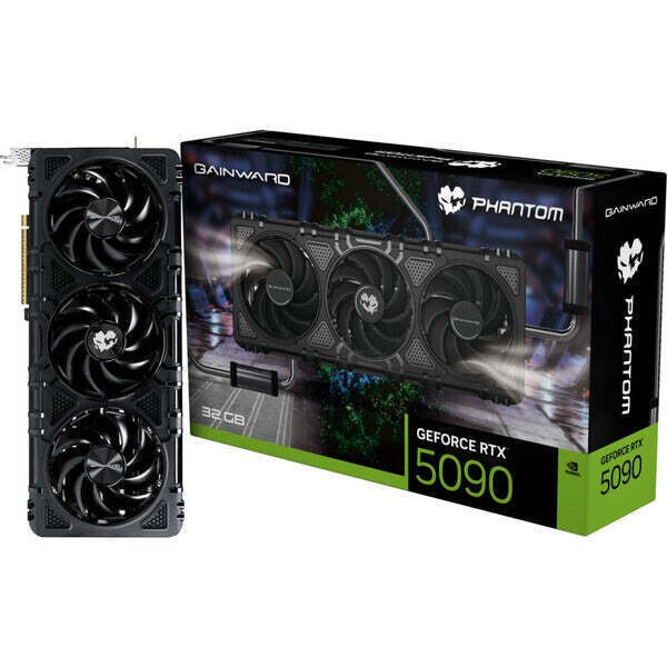 Gainward GeForce RTX 5090 32GB GDDR7 Phantom Κάρτα Γραφικών Κωδικός NE75090019R5-GB2020P