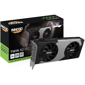 Inno 3D GeForce RTX 5060 Ti 8GB GDDR7 Twin X2 OC Κάρτα Γραφικών Κωδικός N506T2-08D7X-193075N