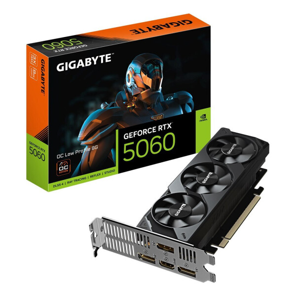 Gigabyte GeForce RTX 5060 8GB GDDR7 OC Low Profile 8G Κάρτα Γραφικών Κωδικός GV-N5060OC-8GL