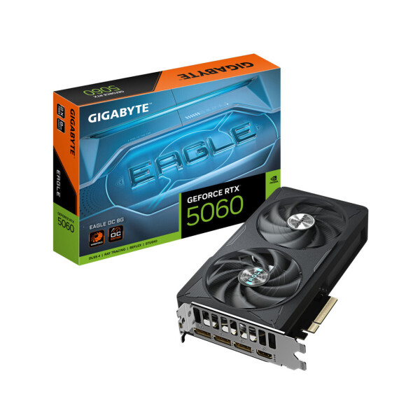 Gigabyte GeForce RTX 5060 8GB GDDR7 Eagle OC Κάρτα Γραφικών Κωδικός GV-N5060EAGLE OC-8GD