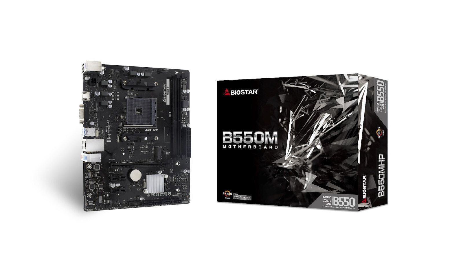 Biostar B550MHP Motherboard Micro ATX με AMD AM4 Socket
