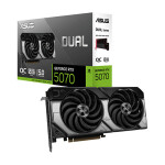 Asus GeForce RTX 5070 12GB GDDR7 Dual OC Edition Κάρτα Γραφικών Κωδικός 90YV0M17-M0NA00