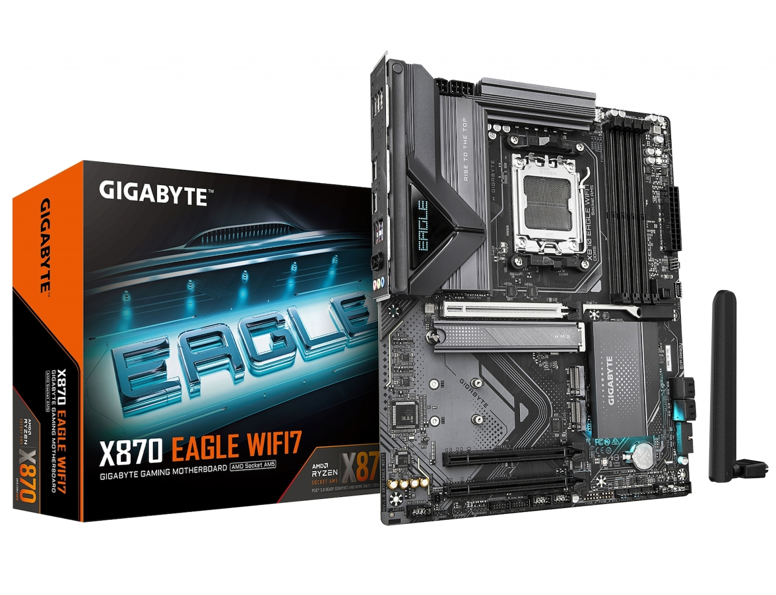 Gigabyte X870 Eagle WIFI7 Motherboard ATX με AMD AM5 Socket