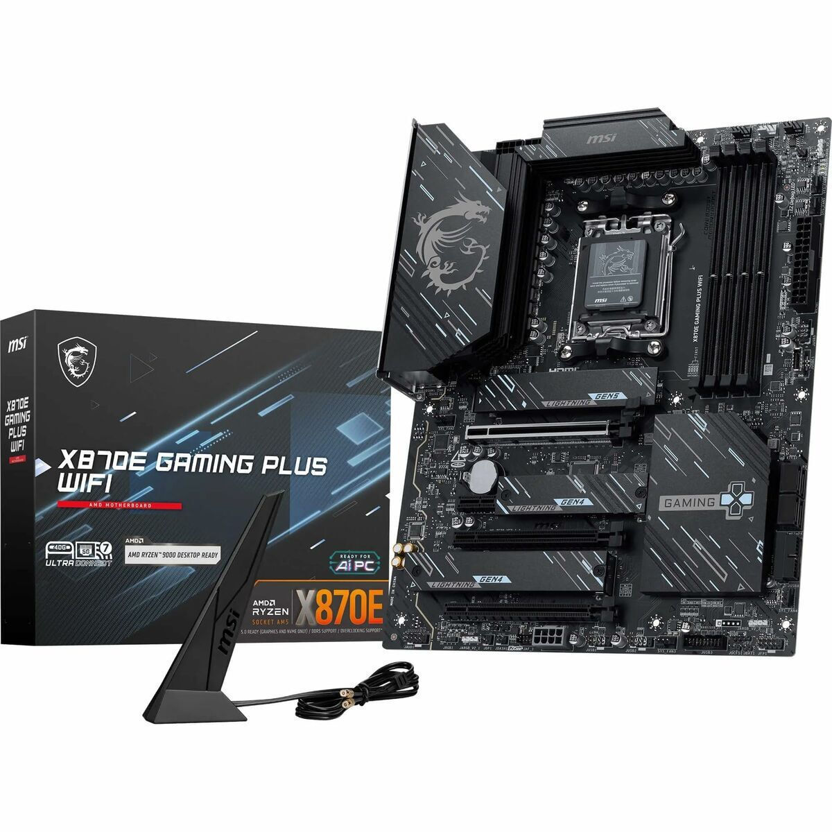 MSI MPG X870E Gaming Plus WIFI Motherboard ATX με AMD AM5 Socket