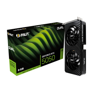 Palit GeForce RTX 5050 8GB GDDR6 Dual Κάρτα Γραφικών Κωδικός NE65050019P1-GB2070D