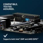 Crucial DDR5 με Module 1x8GB και Ταχύτητα 5600 για Desktop Κωδικός CT8G56C46U5