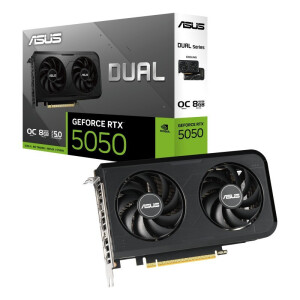 Asus GeForce RTX 5050 8GB GDDR6 Dual OC Edition Κάρτα Γραφικών Κωδικός 90YV0N72-M0NA00