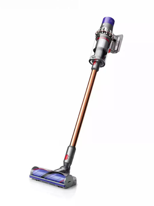 Dyson V10 Absolute Επαναφορτιζόμενη Σκούπα 2 σε 1 Stick Χειρός Ασημί