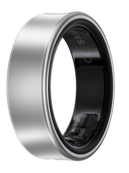 Samsung Galaxy Ring 23.8mm Αδιάβροχο με Παλμογράφο Titanium Silver