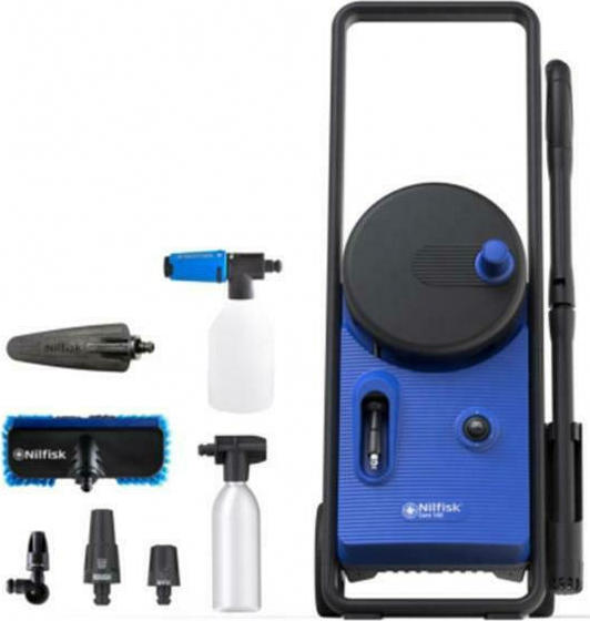 Nilfisk Core 140-6 Powercontrol Car Wash Πλυστικό Ρεύματος 1800W με Πίεση 140bar και Μεταλλική Αντλία Κωδικός 128471269