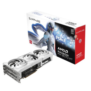 Sapphire Radeon RX 9070 XT 16GB GDDR6 Pure Κάρτα Γραφικών Κωδικός 11348-02-20G