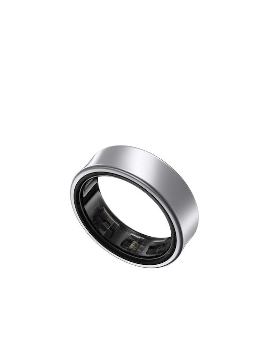 Samsung Galaxy Ring 17.3mm Αδιάβροχο με Παλμογράφο Titanium Silver