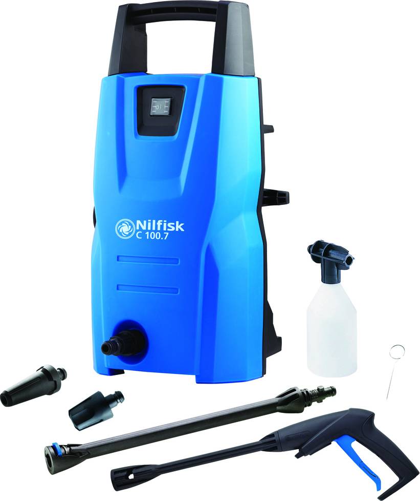 Nilfisk C 100.7-5 Πλυστικό Ρεύματος 1300W με Πίεση 100bar και Μεταλλική Αντλία