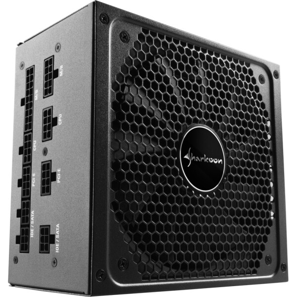 Sharkoon SilentStorm Cool Zero 650W Μαύρο Τροφοδοτικό Υπολογιστή Full Modular 80 Plus Gold