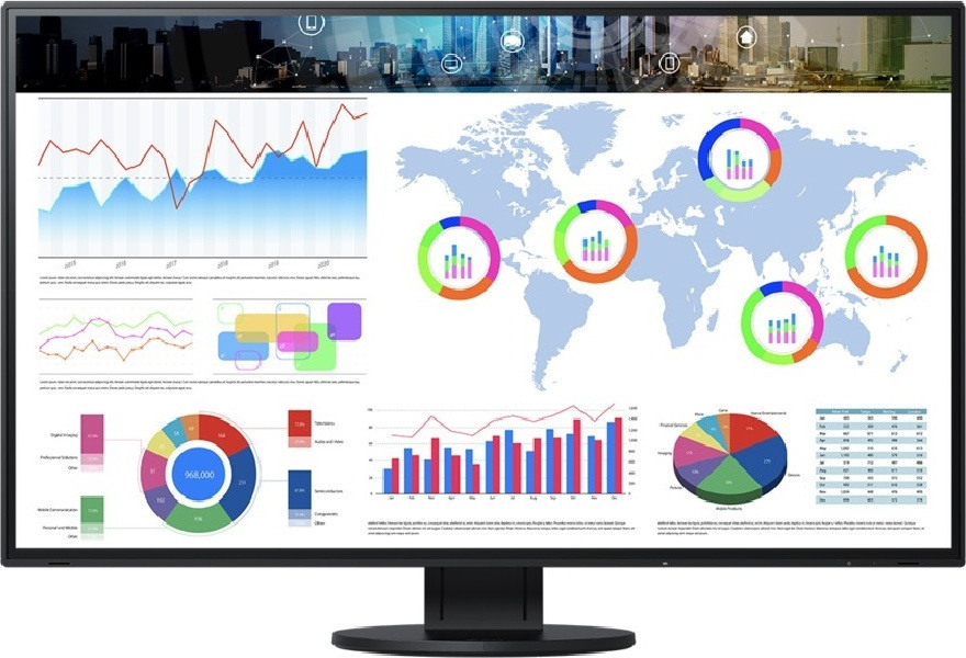 Eizo FlexScan EV3285 Monitor 31.5 4K 3840x2160 Black