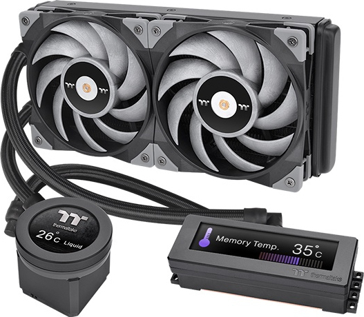 Thermaltake Floe RC Ultra 240 CPU Memory AIO Υδρόψυξη Επεξεργαστή Διπλού Ανεμιστήρα 120mm για Socket AM4/1200/115x