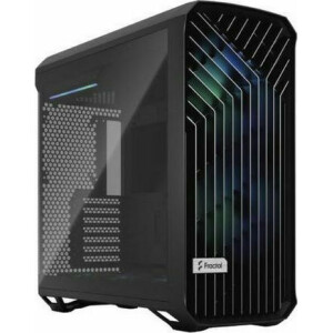 Fractal Design Torrent RGB TG Light Tint Gaming Midi Tower Κουτί Υπολογιστή με Πλαϊνό Παράθυρο Μαύρο