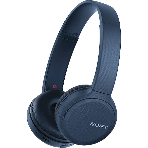 Sony WH-CH510 Ασύρματα Bluetooth On Ear Ακουστικά με 35 ώρες Λειτουργίας και Quick Charge Navy Μπλε