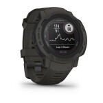 Garmin Instinct 2 Solar 45mm Αδιάβροχο Smartwatch με Παλμογράφο Graphite