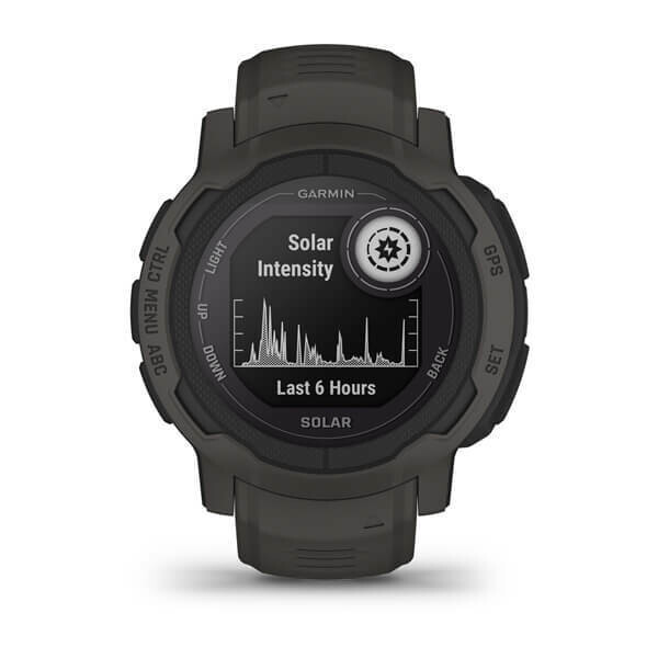 Garmin Instinct 2 Solar 45mm Αδιάβροχο Smartwatch με Παλμογράφο Graphite