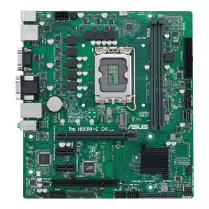 Asus Pro H610M-C D4-CSM Motherboard Micro ATX με Intel 1700 Socket
