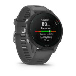 Garmin Forerunner 255 46mm Αδιάβροχο Smartwatch με Παλμογράφο Slate Gray