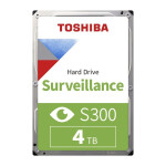 Toshiba S300 Surveillance 4TB HDD Σκληρός Δίσκος 3.5 SATA III 5400rpm με 128MB Cache για Καταγραφικό Κωδικός HDWT840UZSVA