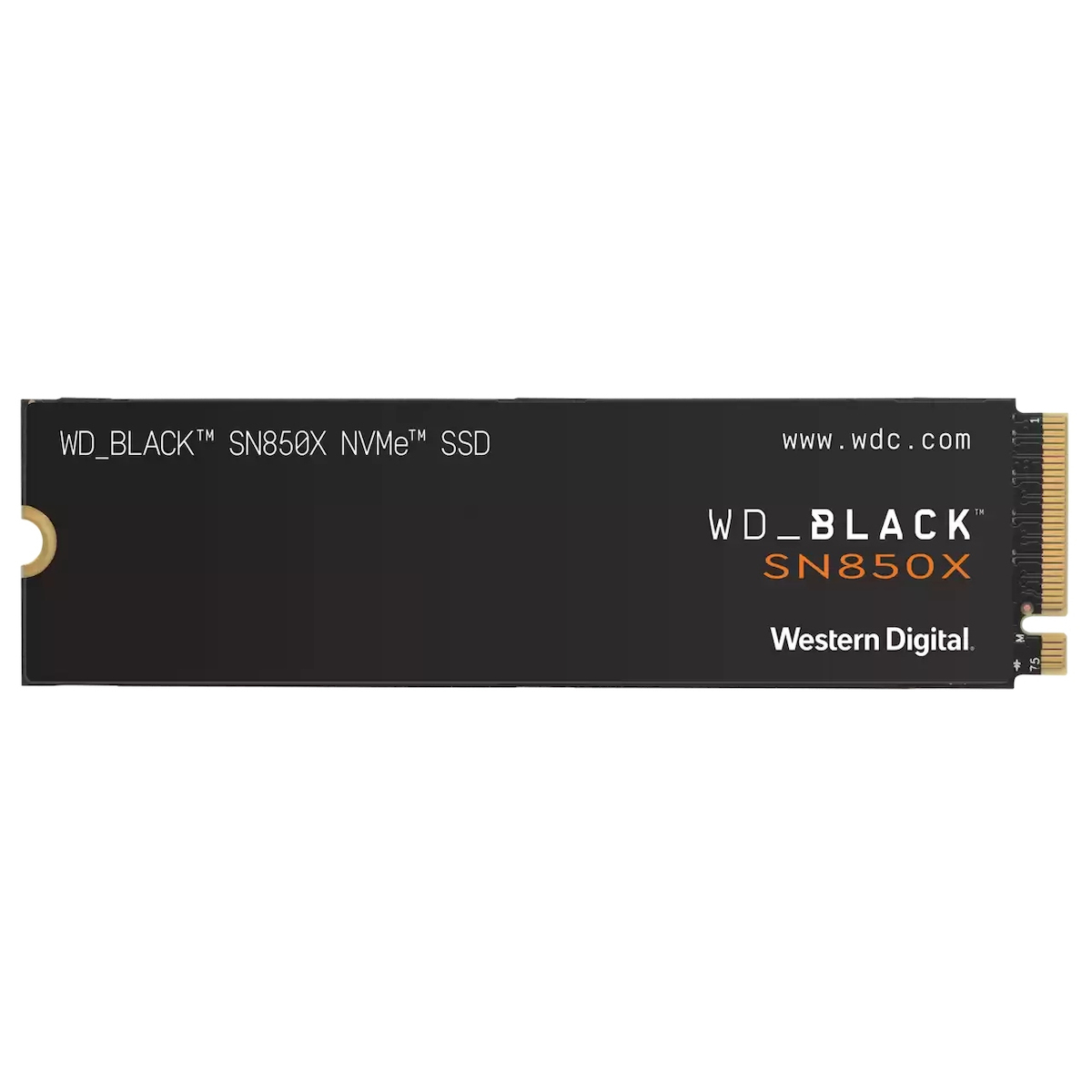 Western Digital Black SN850X W/o Heatsink SSD 2TB M.2 NVMe PCI Express 4.0 Κωδικός WDS200T2X0E