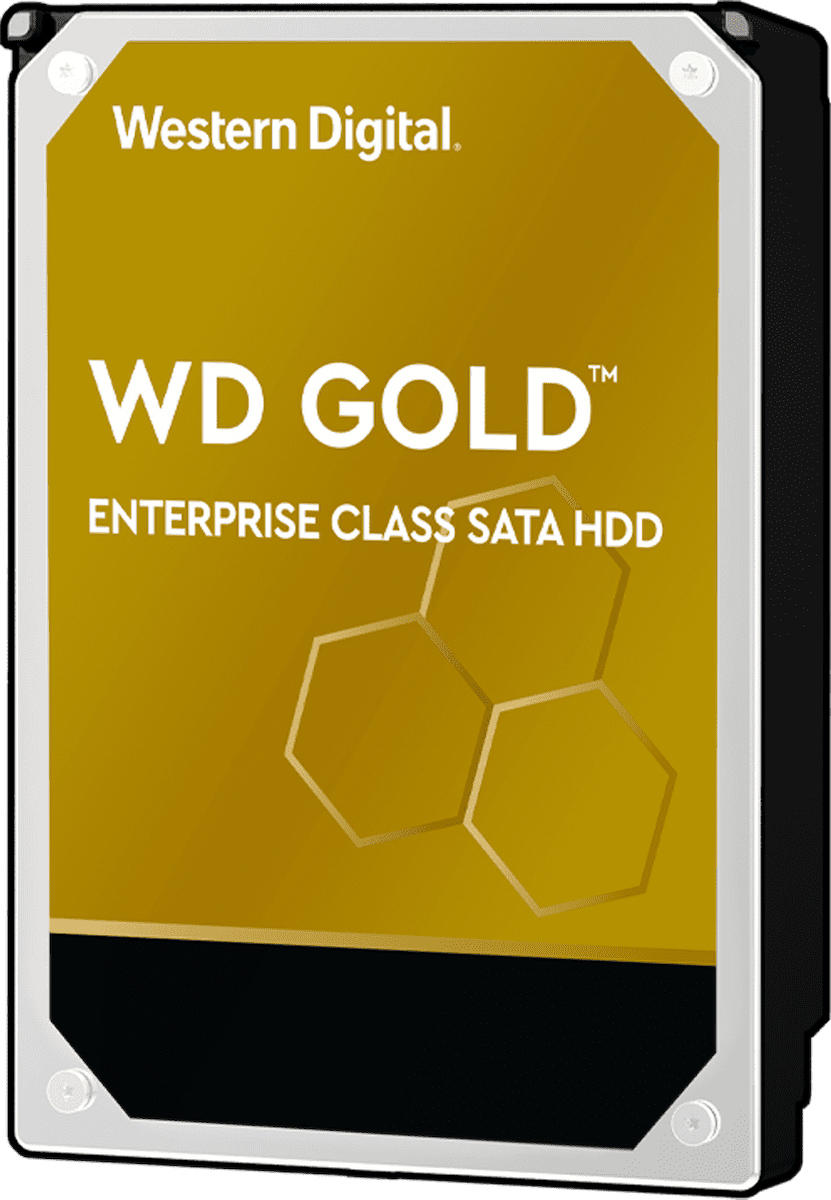 Western Digital Gold 22TB HDD Σκληρός Δίσκος 3.5 SATA III 7200rpm με 512MB Cache για NAS / Server Κωδικός WD221KRYZ