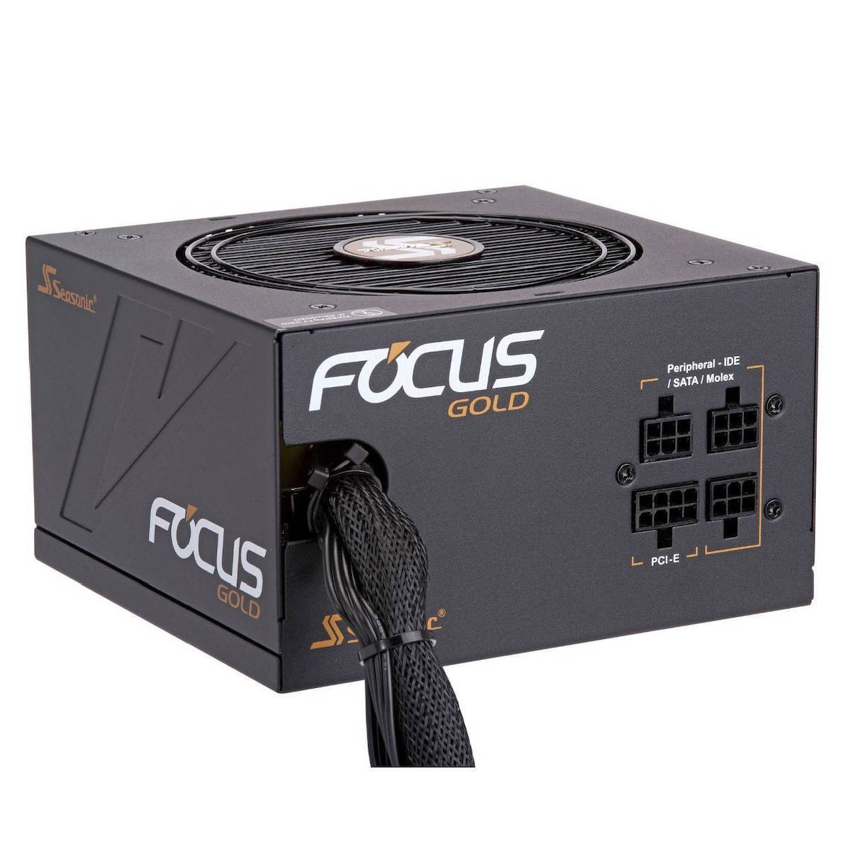 Seasonic G12 GM-750 750W Μαύρο Τροφοδοτικό Υπολογιστή Semi Modular 80 Plus Gold