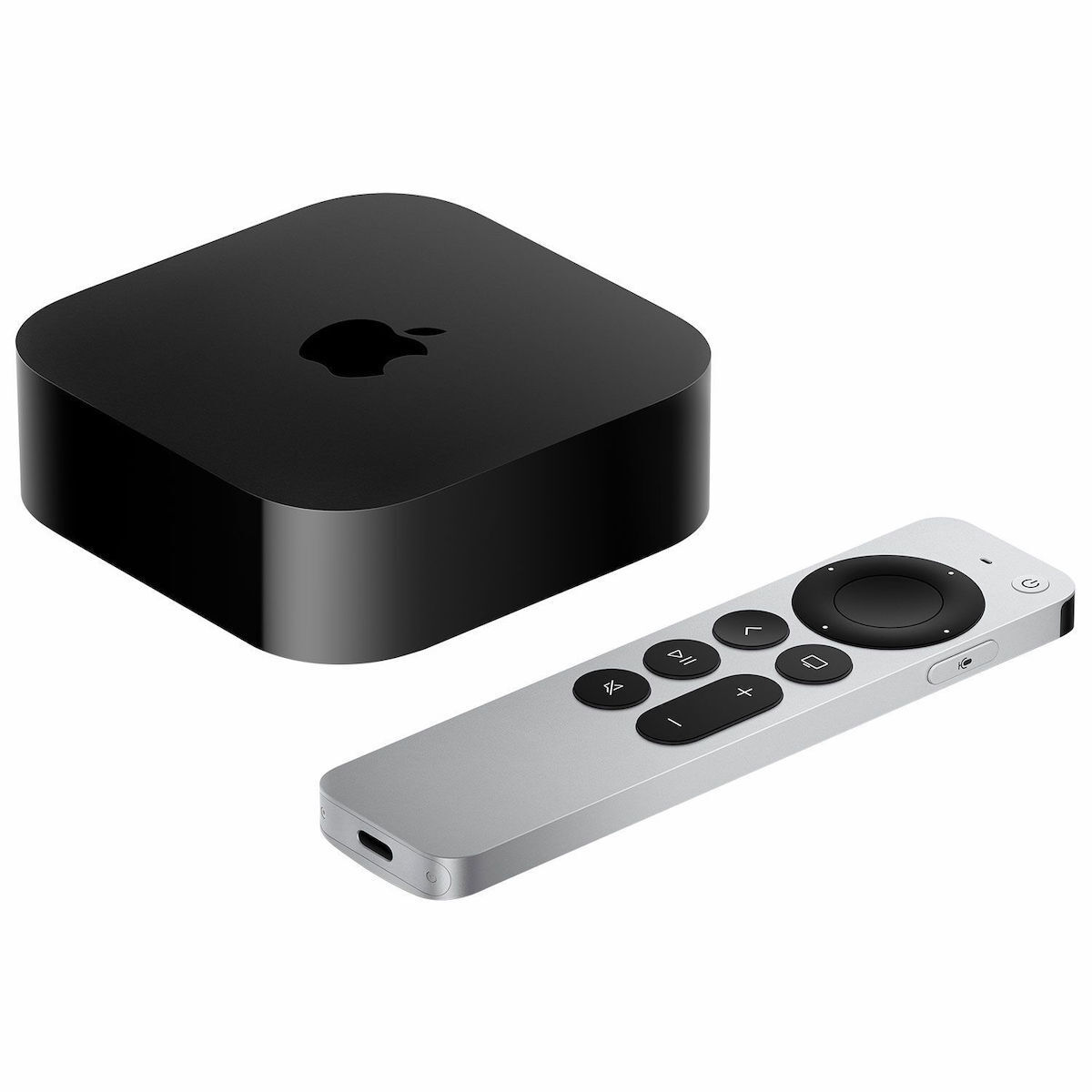 Apple TV Box 4K 3rd generation MN873 4K UHD με WiFi και 64GB Αποθηκευτικό Χώρο με Λειτουργικό tvOS και Siri