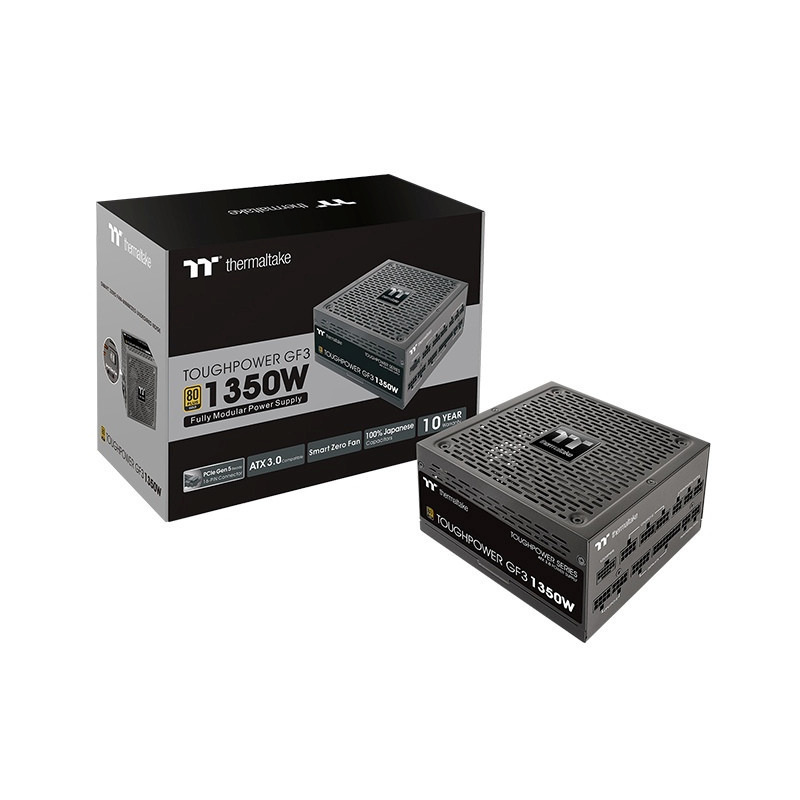 Thermaltake ToughPower GF3 1350W Μαύρο Τροφοδοτικό Υπολογιστή Full Modular 80 Plus Gold