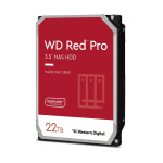 Western Digital Red Pro 22TB HDD Σκληρός Δίσκος 3.5 SATA III 7200rpm με 512MB Cache για NAS Κωδικός WD221KFGX