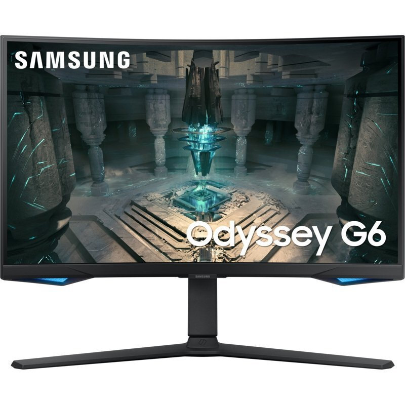 Samsung Odyssey G6 VA HDR Curved Gaming Monitor 27 QHD 2560x1440 240Hz με Χρόνο Απόκρισης 1ms GTG