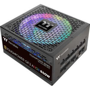 Thermaltake Toughpower GF3 ARGB 850W Μαύρο Τροφοδοτικό Υπολογιστή Full Modular 80 Plus Gold
