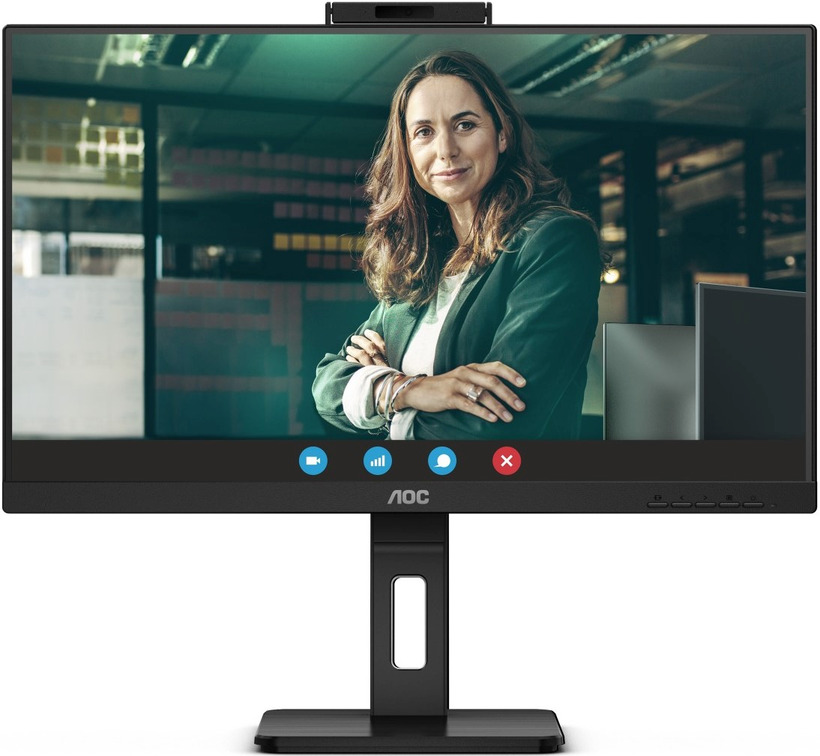 AOC 24P3QW IPS Monitor 23.8 FHD 1920x1080 με Χρόνο Απόκρισης 4ms GTG