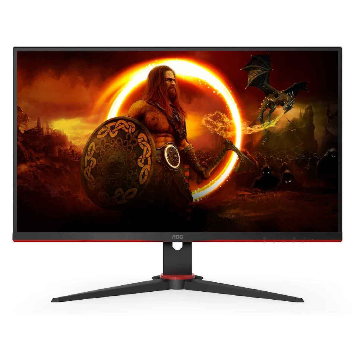 AOC Q27G2E/BK VA Gaming Monitor 27 QHD 2560x1440 144Hz με Χρόνο Απόκρισης 4ms GTG