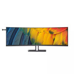 Philips 45B1U6900C VA HDR Curved Monitor 44.5 5120x1440 με Χρόνο Απόκρισης 4ms GTG