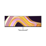 Dell UltraSharp U4924DW Curved Monitor 49 5120x1440 με Χρόνο Απόκρισης 5ms GTG