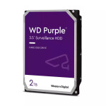 Western Digital Purple 2TB HDD Σκληρός Δίσκος 3.5 SATA III 5400rpm με 64MB Cache για Desktop Κωδικός WD23PURZ