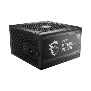 MSI MAG A750GL PCIE5 750W Μαύρο Τροφοδοτικό Υπολογιστή Full Modular 80 Plus Gold