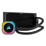 Corsair ICUE Link H100i Υδρόψυξη Επεξεργαστή Διπλού Ανεμιστήρα 120mm για Socket AM4/AM5/1700/1200/115x με RGB Φωτισμό