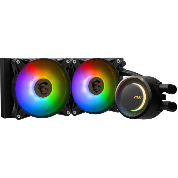 MSI MAG CoreLiquid E240 Υδρόψυξη Επεξεργαστή Διπλού Ανεμιστήρα 120mm για Socket AM4/AM5/1700/1200/115x με ARGB Φωτισμό