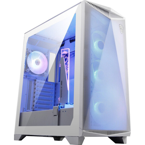 MSI MPG GUNGNIR 300R AIRFLOW Gaming Midi Tower Κουτί Υπολογιστή με Πλαϊνό Παράθυρο και RGB Φωτισμό Λευκό