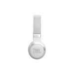 JBL Live 670NC Ασύρματα / Ενσύρματα Over Ear Ακουστικά με 65 ώρες Λειτουργίας και Quick Charge Λευκά