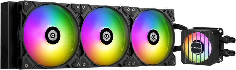 Enermax LIQMAXFLO Υδρόψυξη Επεξεργαστή Τριπλού Ανεμιστήρα 140mm για Socket AM4/AM5/1700/1200/115x με ARGB Φωτισμό