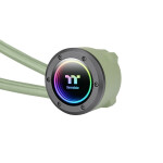 Thermaltake TH280 V2 Matcha Green Edition Υδρόψυξη Επεξεργαστή Διπλού Ανεμιστήρα 140mm για Socket AM4/AM5/1700/1200/115x με ARGB Φωτισμό Πράσινη